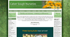 Desktop Screenshot of calversoughgardencentre.com